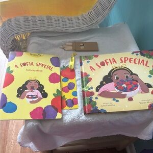 Sofia special book pencils bookmark activity book BonusesMuseum of wonders plus